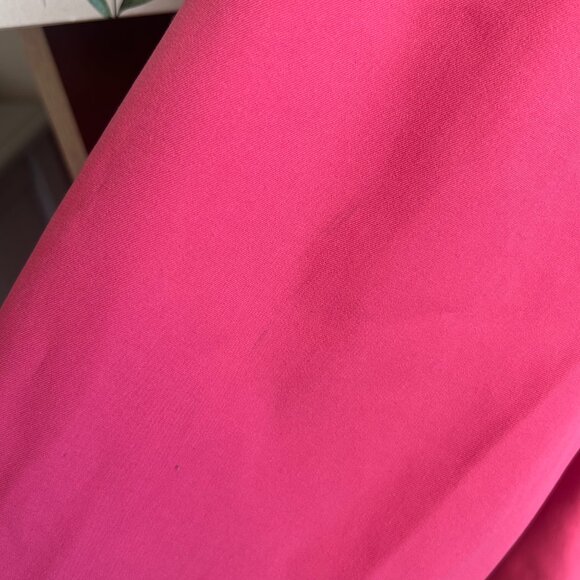 kate spade Single-Breasted Pleated Back Trench rain Coat jacket pink size xxl - Picture 10 of 15